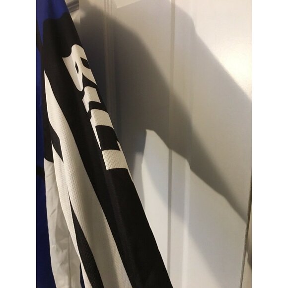 Bilt Racing Motor cross Jersey Shirt Men’s Sz XL Off Road Racing Blue Black‎ - Picture 7 of 8